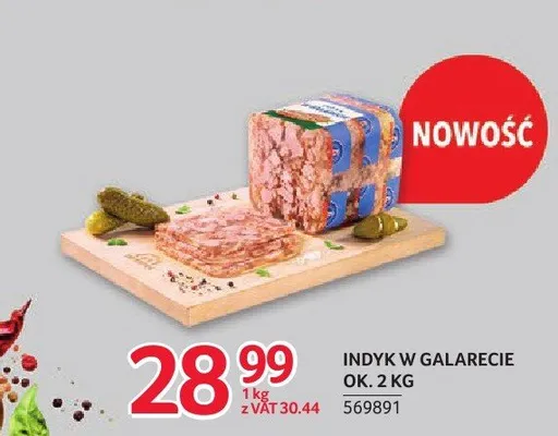 Indyk w galarecie Indykpol promocja w Selgros