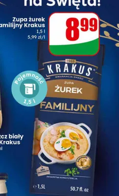 Zupa żurek familijny promocja w Dino