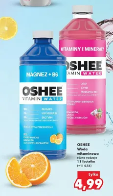 Woda witaminowa OSHEE promocja w Kaufland