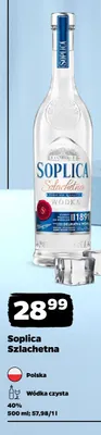 Wódka czysta Soplica Szlachetna promocja w Netto