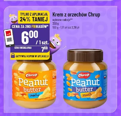 Krem z orzechów Chrup Smooth promocja w POLOmarket