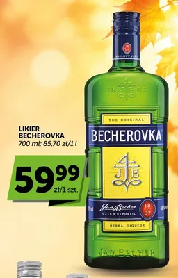 Likier Becherovka promocja