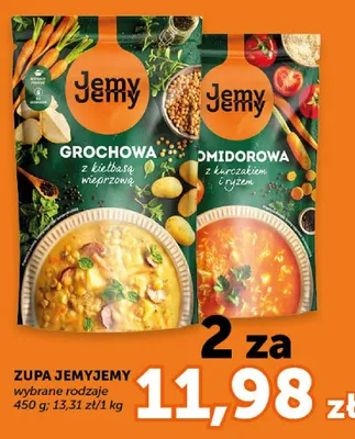 Zupa Grochowa z kiełbasą wieprzową JemyJemy promocja w Groszek