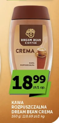 Kawa rozpuszczalna Dream Bean Crema promocja w Groszek