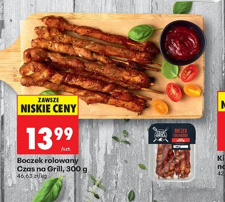 Boczek rolowany Czas na Grill promocja w Biedronka