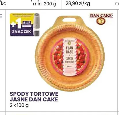 Spody tortowe jasne Dan Cake promocja w Stokrotka