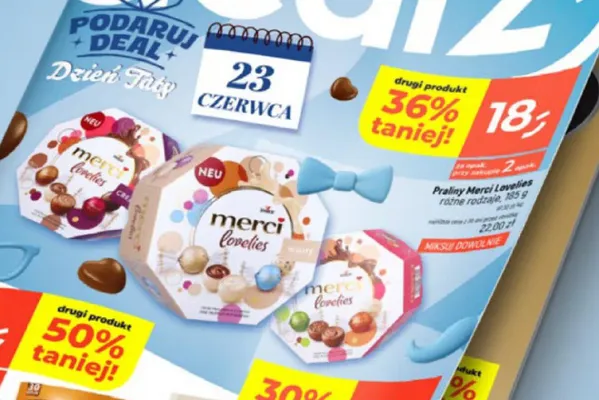Praliny Merci Lovelies promocja w Dealz