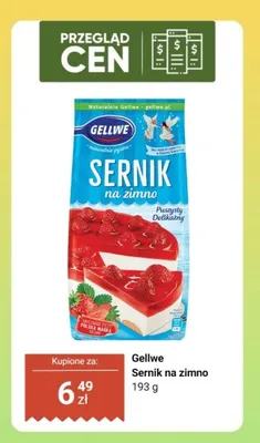 Sernik na zimno promocja w Dino