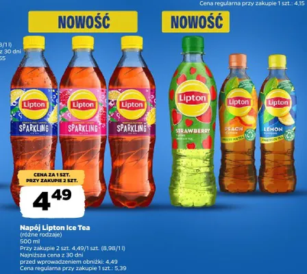 Napój Lipton Ice Tea Lemon promocja w Netto