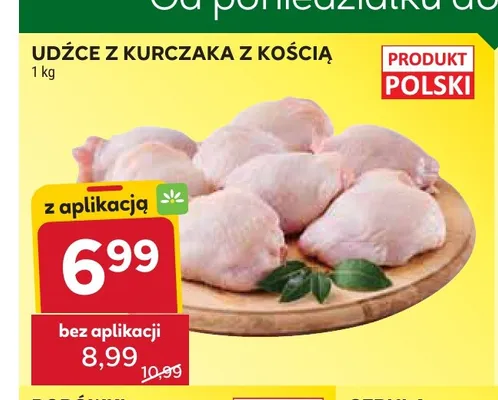 Udźce z kurczaka z kością promocja w Stokrotka