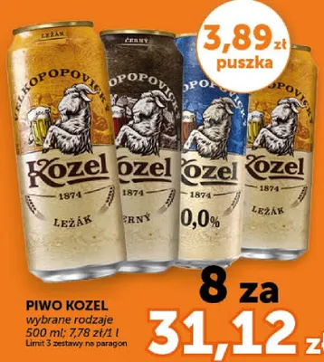 Piwo wybrane rodzaje promocja w ABC