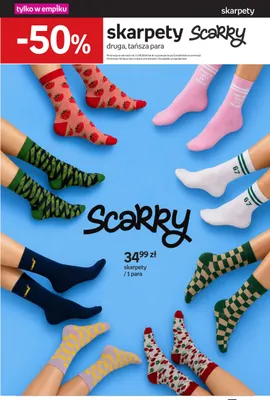 Skarpety Scarry promocja w Empik