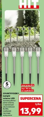 Lampki solarne LED promocja w Kaufland