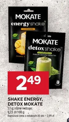 Shake Energy Mokate promocja w Stokrotka