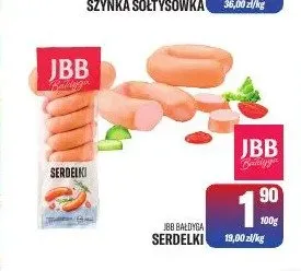 Serdelki JBB Bałdyga promocja w Tomi Markt