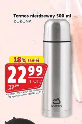 Termos nierdzewny Domik 500 ml promocja w Prim Market