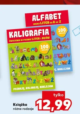 Książka Kaligrafia promocja w Kaufland