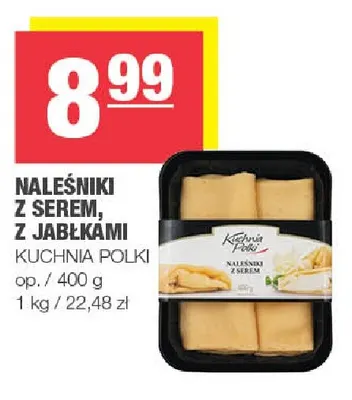 Naleśniki z serem Kuchnia Polki promocja w SPAR