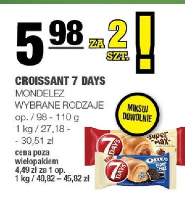 Croissant 7 Days promocja w SPAR