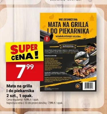 Mata na grilla i do piekarnika 2-pak promocja w Twój Market