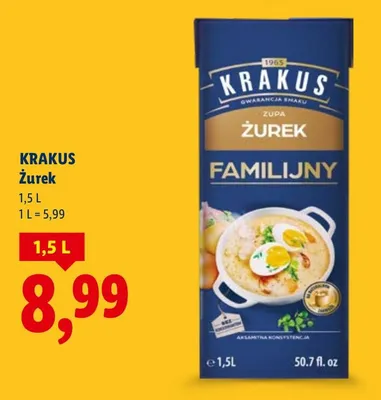Żurek familijny promocja w Lidl