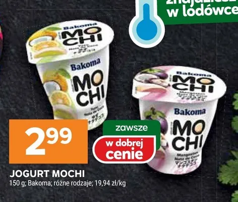 Jogurt mochi różne rodzaje promocja w Stokrotka
