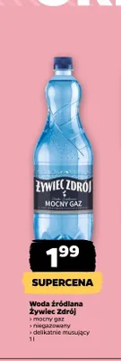 Woda źródlana Żywiec Zdrój niegazowana promocja w Netto