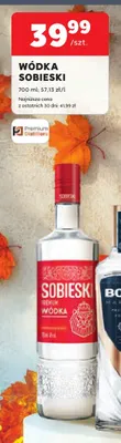 Wódka Sobieski promocja w Stokrotka
