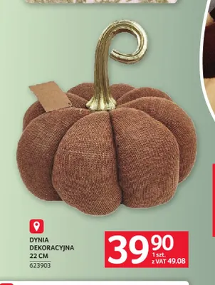 Dynia dekoracyjna 22 cm promocja w Selgros