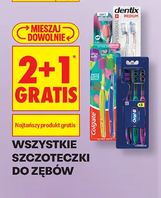 Szczoteczka do zębów Dentix Professional promocja w Biedronka
