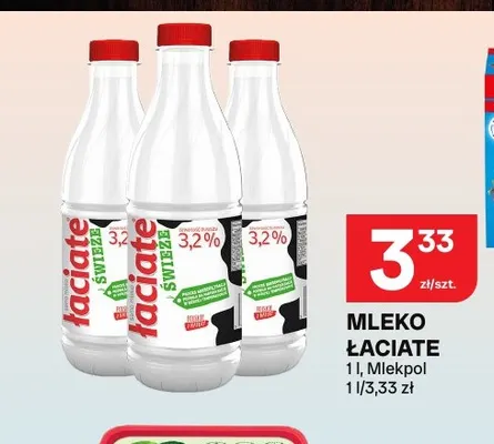 Mleko Łaciate 3,2% promocja w Chorten