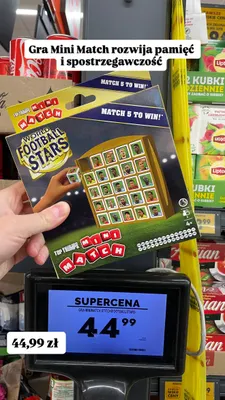 Gra Top Trumps Mini Match World Football Stars promocja w Biedronka
