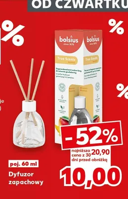 Dyfuzor zapachowy Bolsius promocja w Kaufland