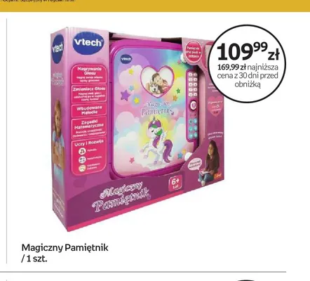Zabawka edukacyjna Magiczny Pamiętnik VTech promocja w Empik