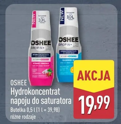 Hydrokoncentrat napoju do saturatora różne rodzaje promocja w Aldi