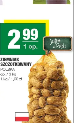 Ziemniaki szczotkowane polskie promocja w SPAR