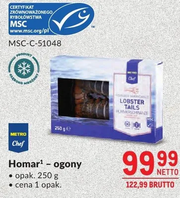 Homar - ogony promocja w Makro