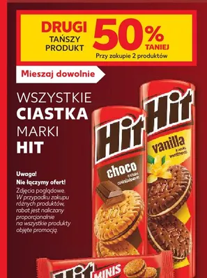 Ciastka marki Hit promocja w Kaufland