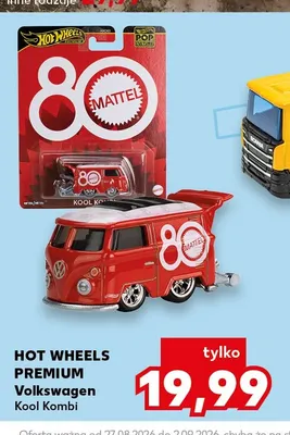 Model samochodu Volkswagen Kool Kombi Hot Wheels Premium promocja w Kaufland