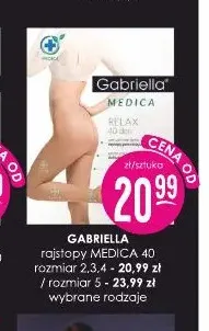 Rajstopy Medica 40 rozmiar 5 Gabriella promocja w Drogerie Jasmin