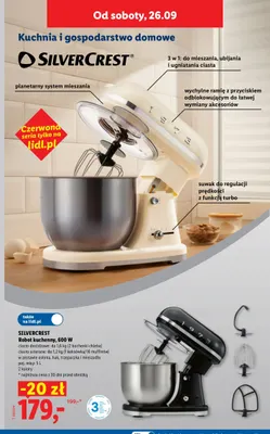 Robot kuchenny Silvercrest promocja w Lidl
