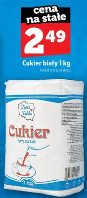 Cukier biały Nasz Polski promocja w TOPAZ