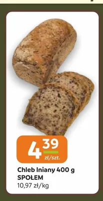 Chleb lniany Społem promocja w Społem Częstochowa