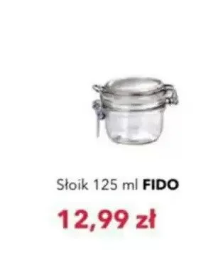 Słoik Fido 125 ml promocja w Nela