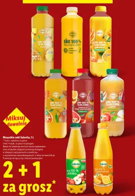 Sok 100% pomarańcza Solevita promocja w Lidl