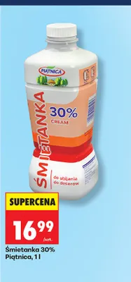 Śmietanka 30% Piątnica promocja w Biedronka