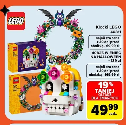 Klocki LEGO 40811 Ołtarz dla zmarłych promocja w Carrefour