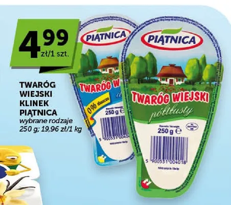 Twaróg Wiejski Klinek Piątnica promocja w Groszek