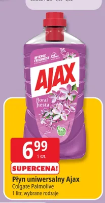 Płyn uniwersalny Ajax promocja w Leclerc