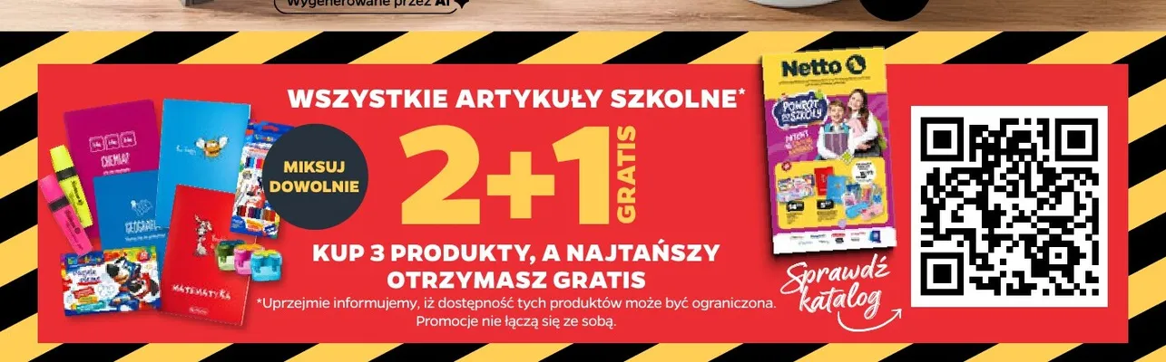 Artykuły szkolne promocja w Netto